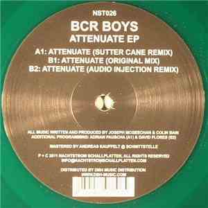 BCR Boys - Attenuate EP download free