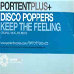 Disco Poppers - Keep The Feeling download free