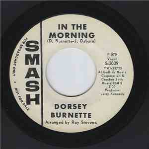 Dorsey Burnette - In The Morning / To Remember download free