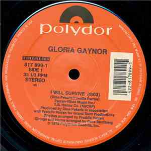 Gloria Gaynor - I Will Survive / Never Can Say Goodbye download free