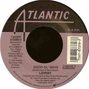 Levert - Good Ol' Days download free