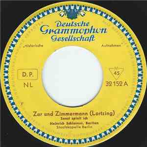 Lortzing / Heinrich Schlusnus - Zar Und Zimmermann / Undine download free