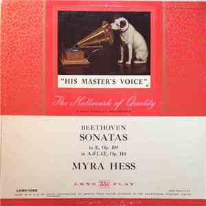 Ludwig van Beethoven, Myra Hess - Beethoven Sonatas In E, Op. 109 & A-Flat, Op. 110 download free