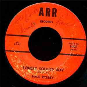 Paul Rigsby - Somebody That Nobody Knows / Lonely Soldier Boy download free