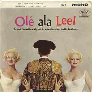 Peggy Lee - Ole ala Lee! No 2 download free