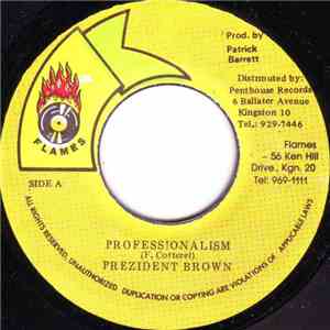 Prezident Brown - Professionalism download free