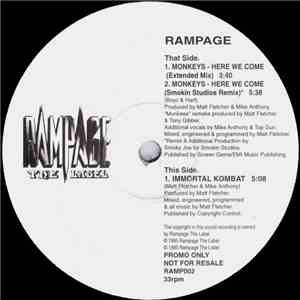 Rampage - Monkeys - Here We Come download free